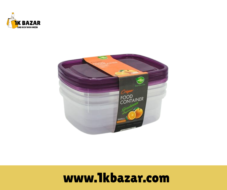 Crisper Airtight Food Container – Large | Freshness Lock | Durable & Reusable Storage Box