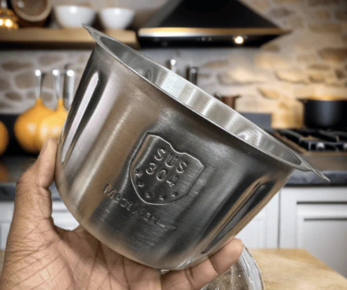 Manual push chopper steel bowl 2L