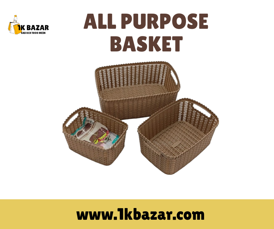 All Purpose Storage Basket – Set of 3