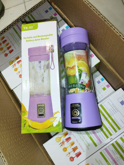Rechargeable mini juicer blender
