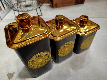 3 piece air tight jar set