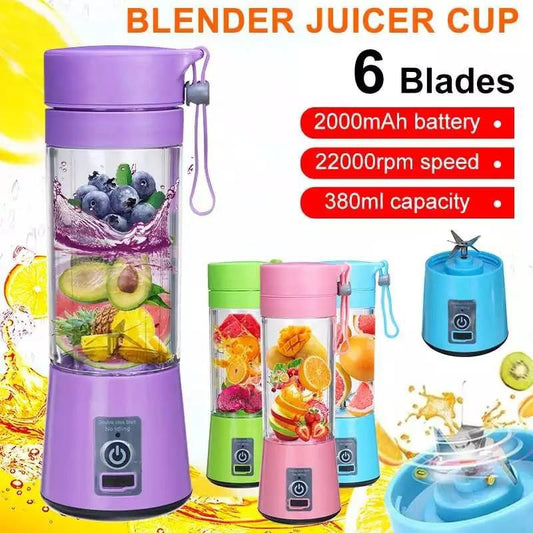 Rechargeable mini juicer blender